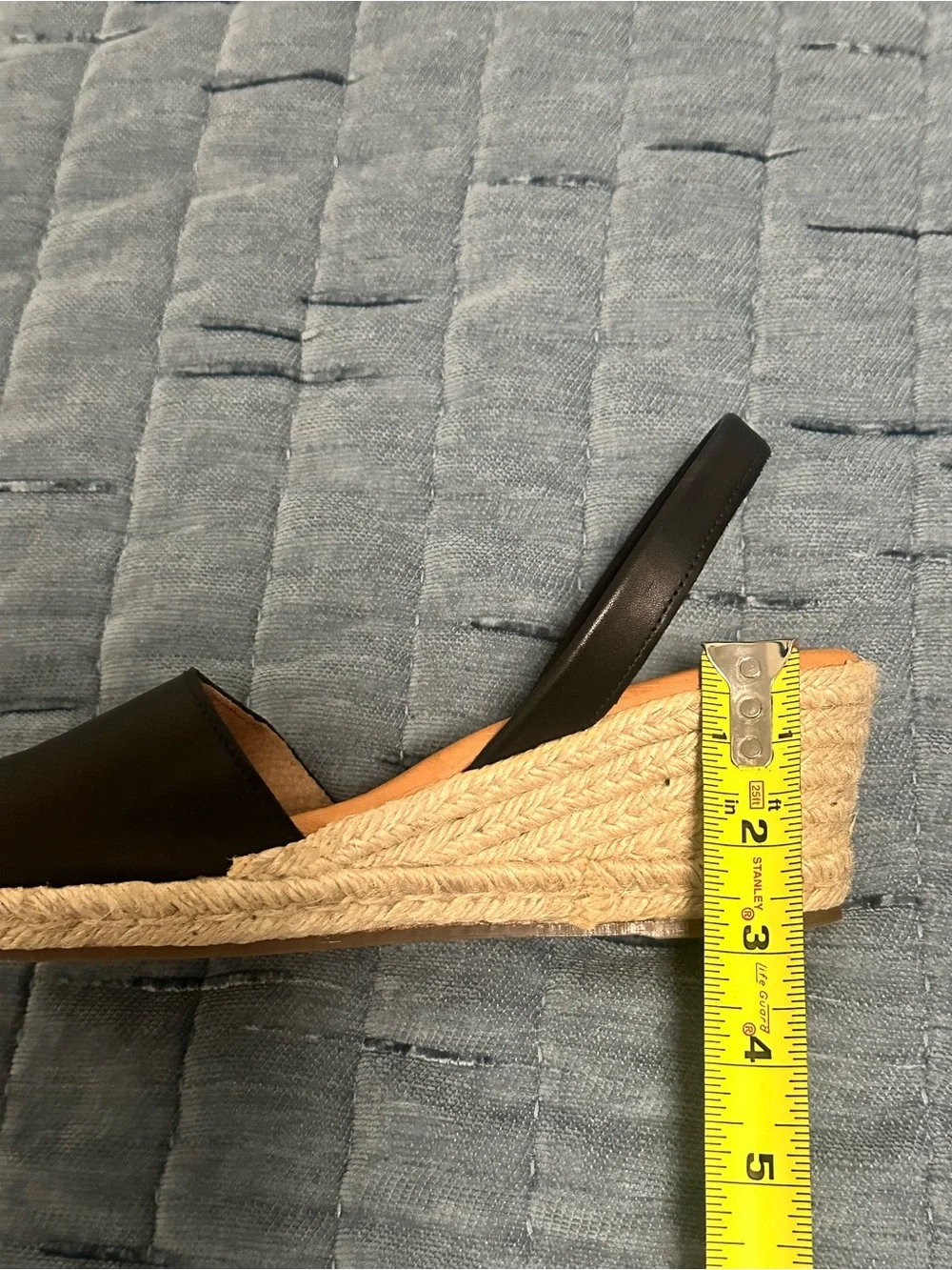 Spanish Sandal Company Espadrille Slingback Wedge